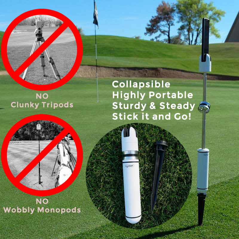 StayblCam Golf Recording and Swing Aid Analyzer Tool Kit